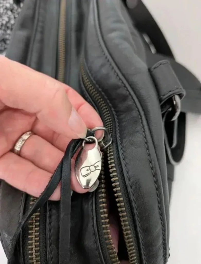 Bolsa de mão em couro Eden Park – photo 6
